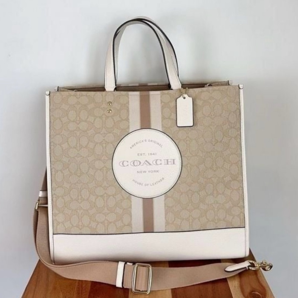 ((SOLD) Coach Dempsey Tote 40